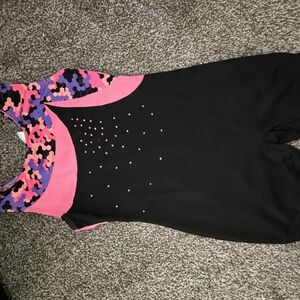 Danskin Pink and Purple Freestyle Leotard